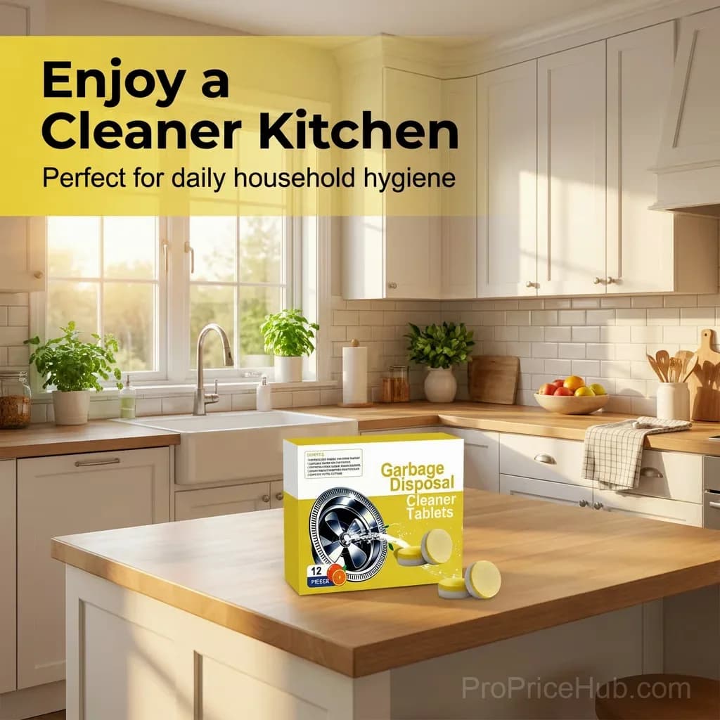 Deep Clean Garbage Disposal Cleaning Tablets, 12-Count Box - View 9