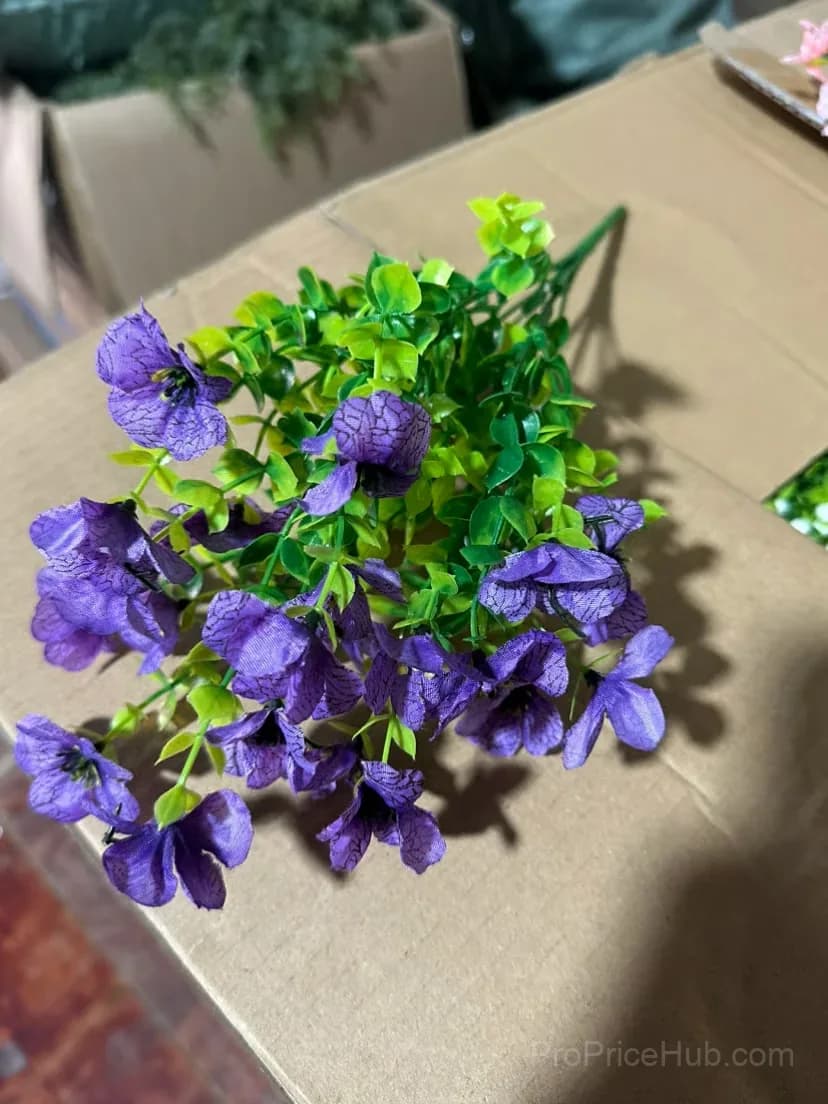 High-Quality Artificial Flowers, 6 Pieces for One Pot, All Colors - View 7