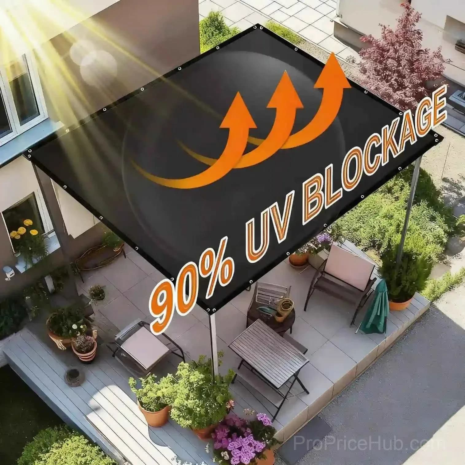 Heavy Duty UV Sunblock Shade Cloth - View 2