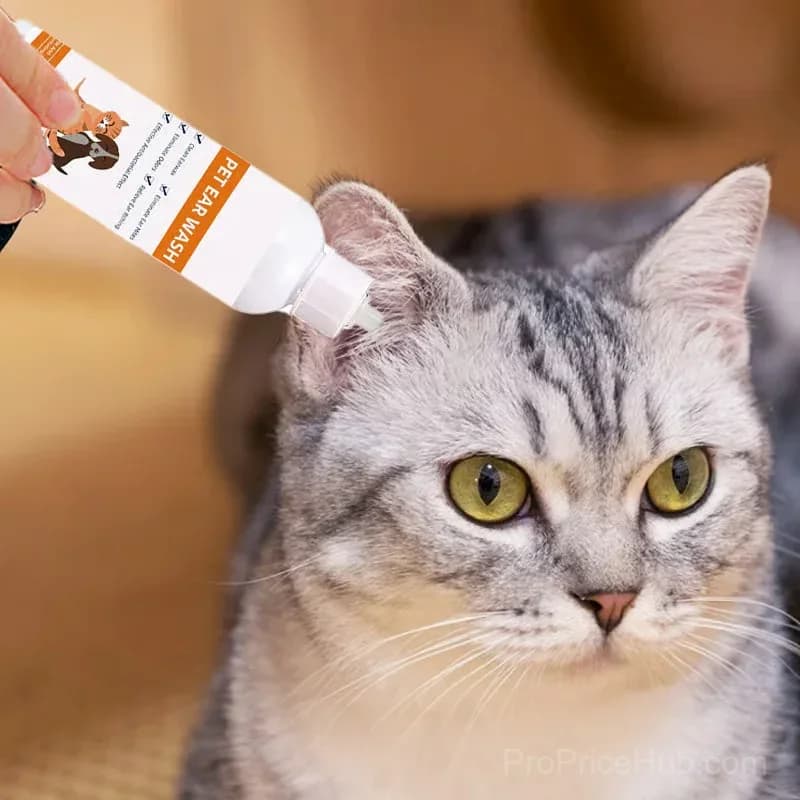 Pet Ear Cleaner with Aloe for Dogs & Cats, 120ml - View 6