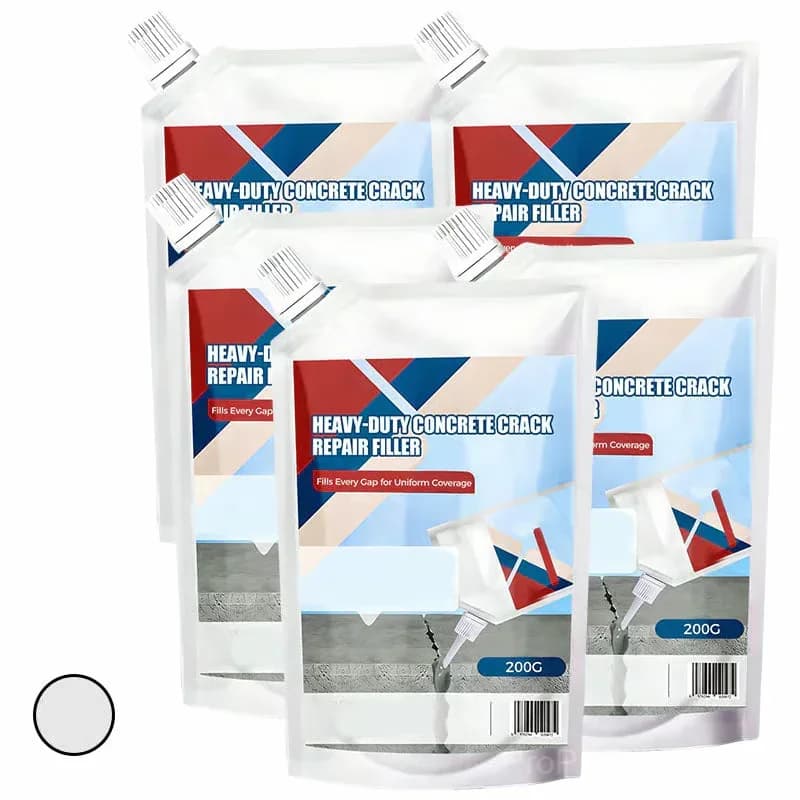 Heavy-Duty Concrete Crack Repair Adhesive, White, 200g - View 22
