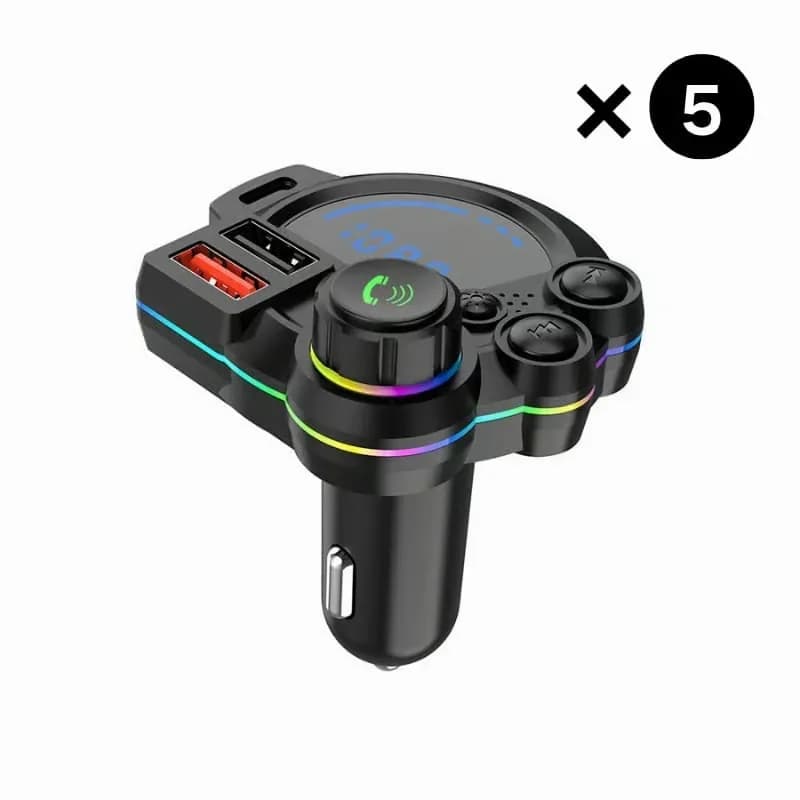 Bluetooth 5.3 Car FM Transmitter Adapter, 1-Pack - View 3