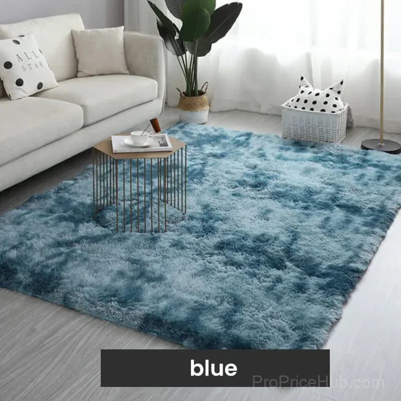Grey Gradient Plush Floor Mat, 40 x 60 cm - View 14