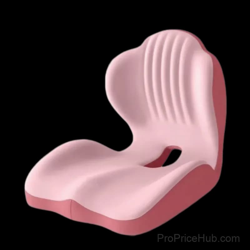 Ergonomic Memory Foam Seat Cushion, Black - View 2