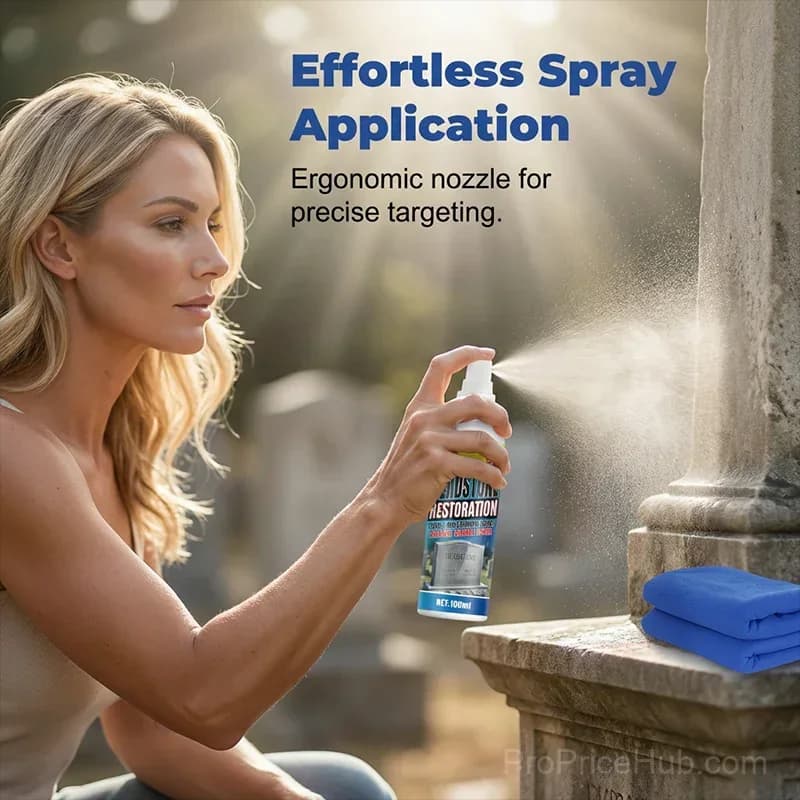 Headstone Restoration & Cleaning Spray, 32oz - View 9