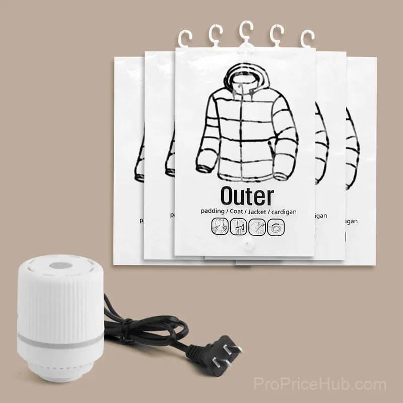 Vacuum Storage Bags for Space-Saving Organization - View 10