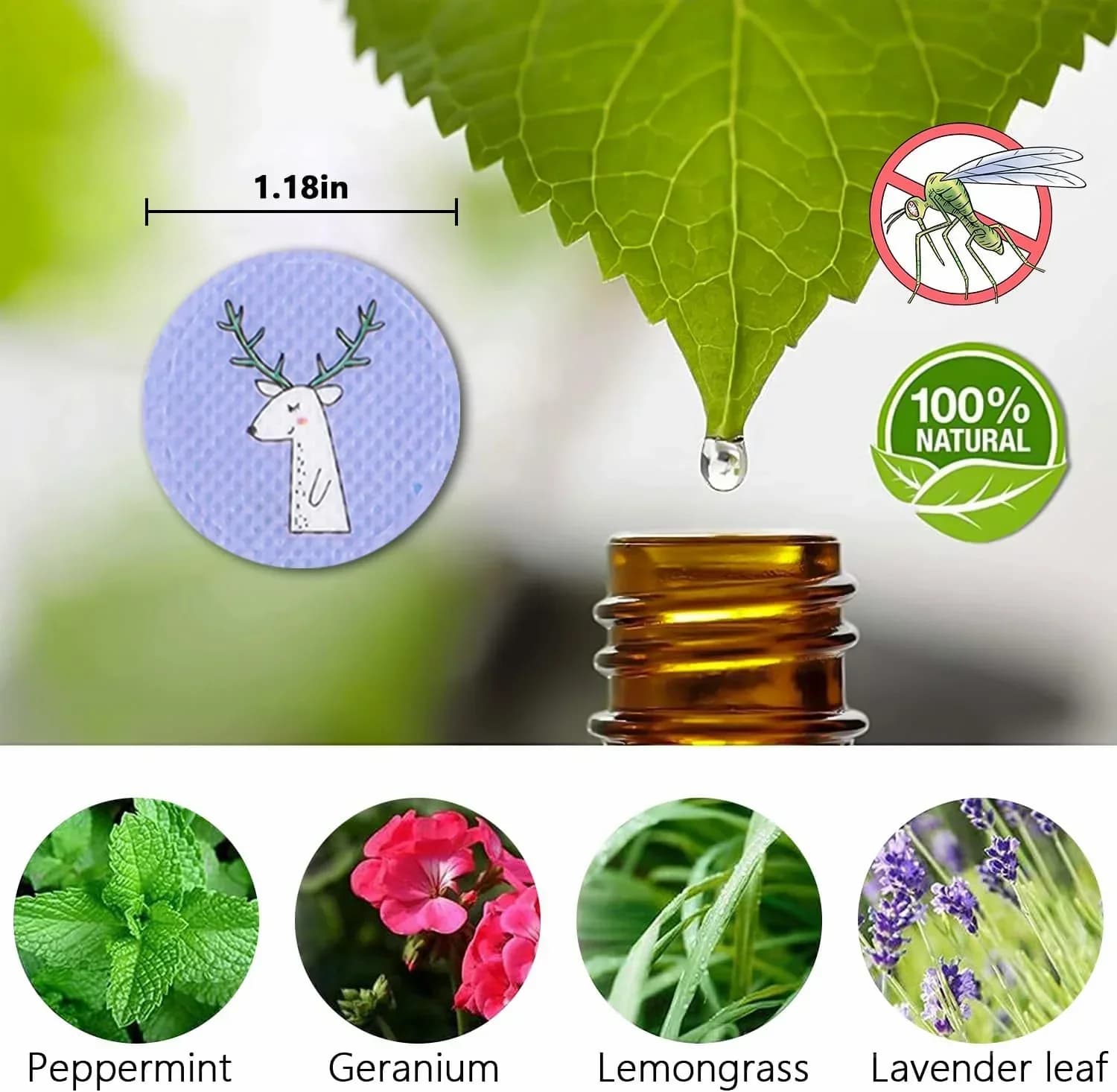 Mosquito Repellent Patches for Kids & Adults – 12-Hour, 1 Sheet - View 5