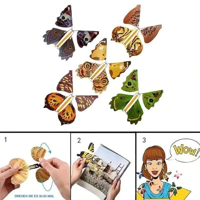 Magic Flying Butterfly Novelty 5-Piece Set - View 6