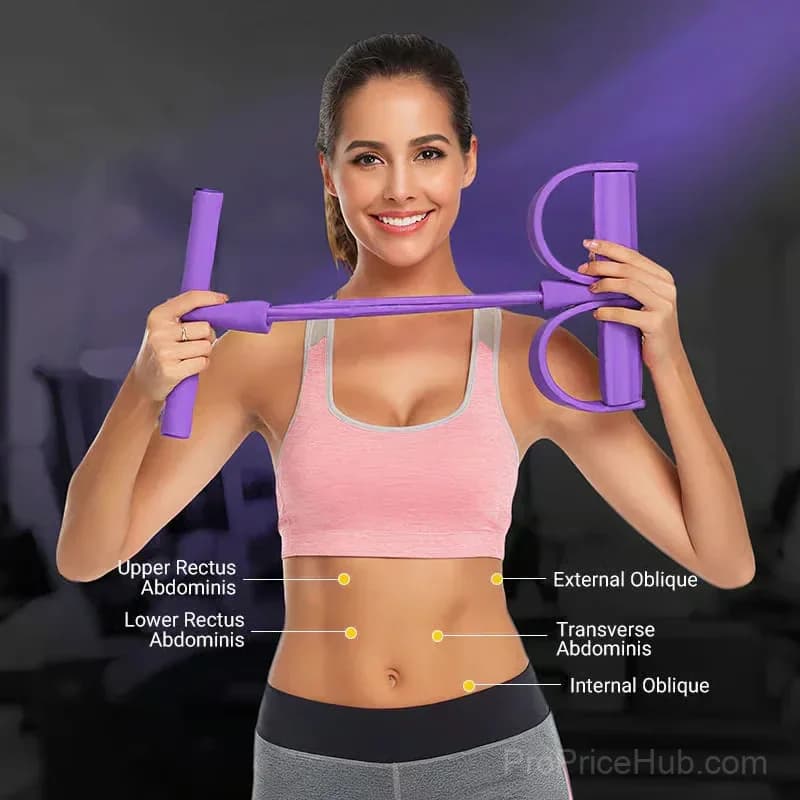 Purple Sit-Up Training Equipment for Core Workouts, 1 Pack - View 6