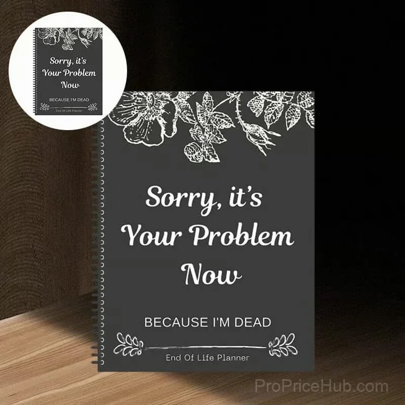 Sh*t...I'm Dead! End of Life Planner, Single Copy - View 13