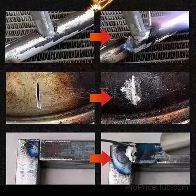6-Pack Low Temperature Welding Rods - Universal Repair - View 4