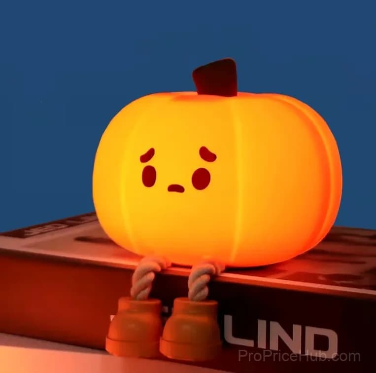 Pumpkin Shaped Night Light for Lighting Decor - View 6