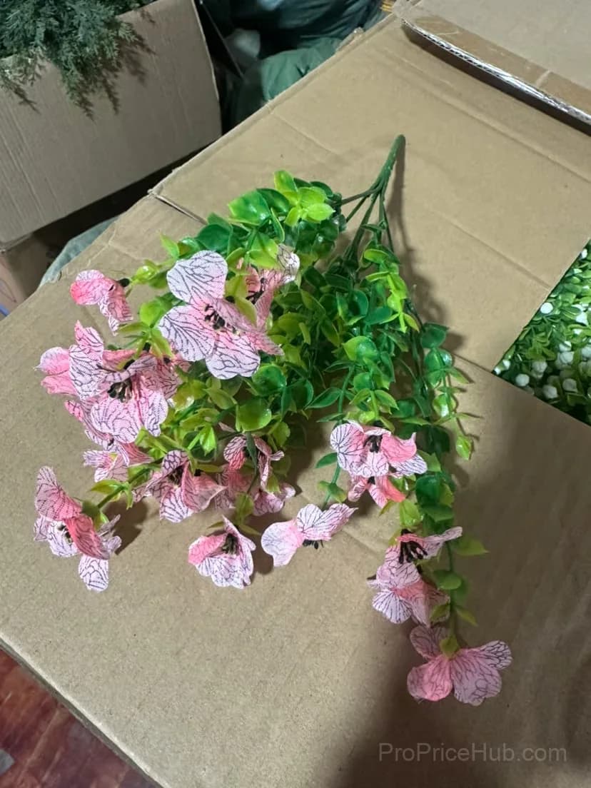 High-Quality Artificial Flowers, 6 Pieces for One Pot, All Colors - View 8