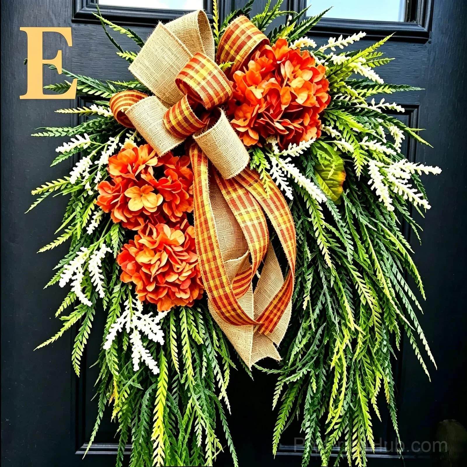 Handcrafted Hydrangea Wreath – All-Season Front Door Decor - View 18