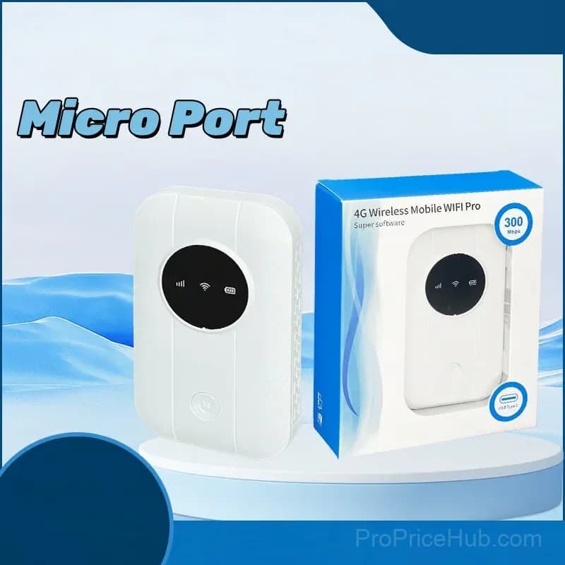 Portable 4G WiFi Router Set with Type-C Port - View 10