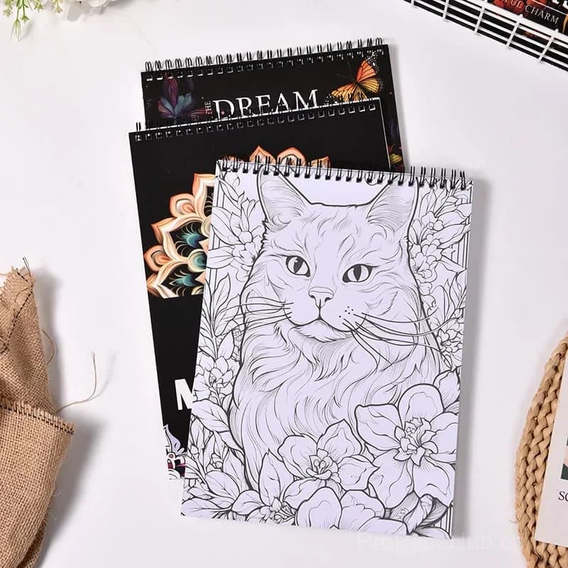 Adult Coloring Stress Relief Books (Hardcover) - View 22