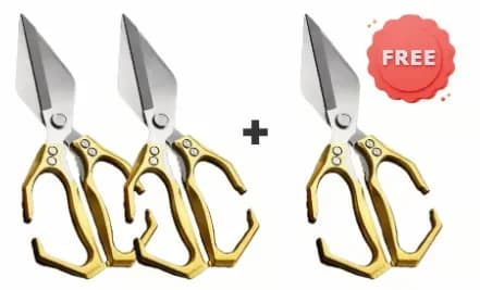 Heavy-Duty Multifunctional Kitchen Shears, Black - View 24