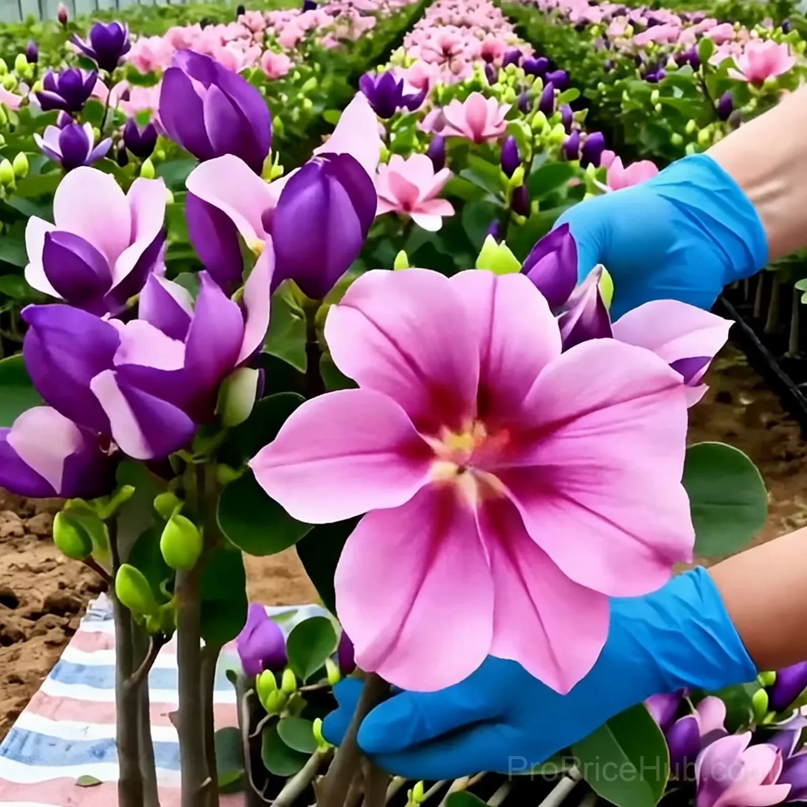 Magnolia Liliiflora Bulbs - Fragrant Purple Blooms - View 10
