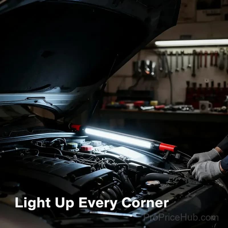 Professional Mechanic Hands-Free Under Hood Auto Repair Work Light - View 5