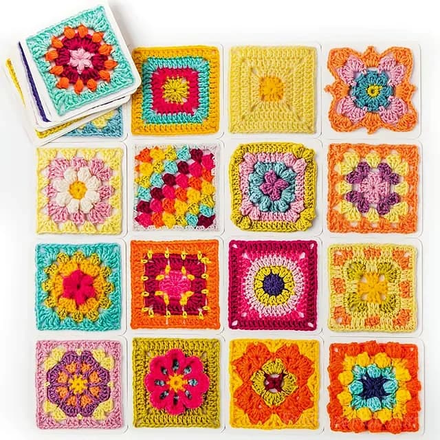 Crochet Card Set, 50 Unique Designs, 50 Pieces - View 6