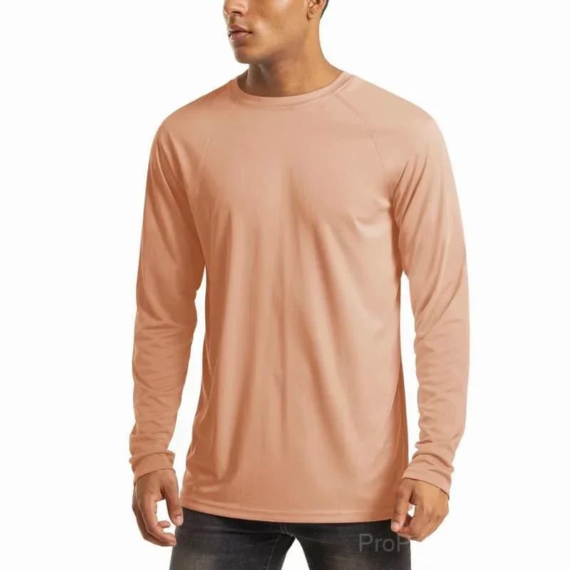 Men's UPF 50+ Long Sleeve Performance Shirt - Quick Dry, Lightweight, Breathable - View 12