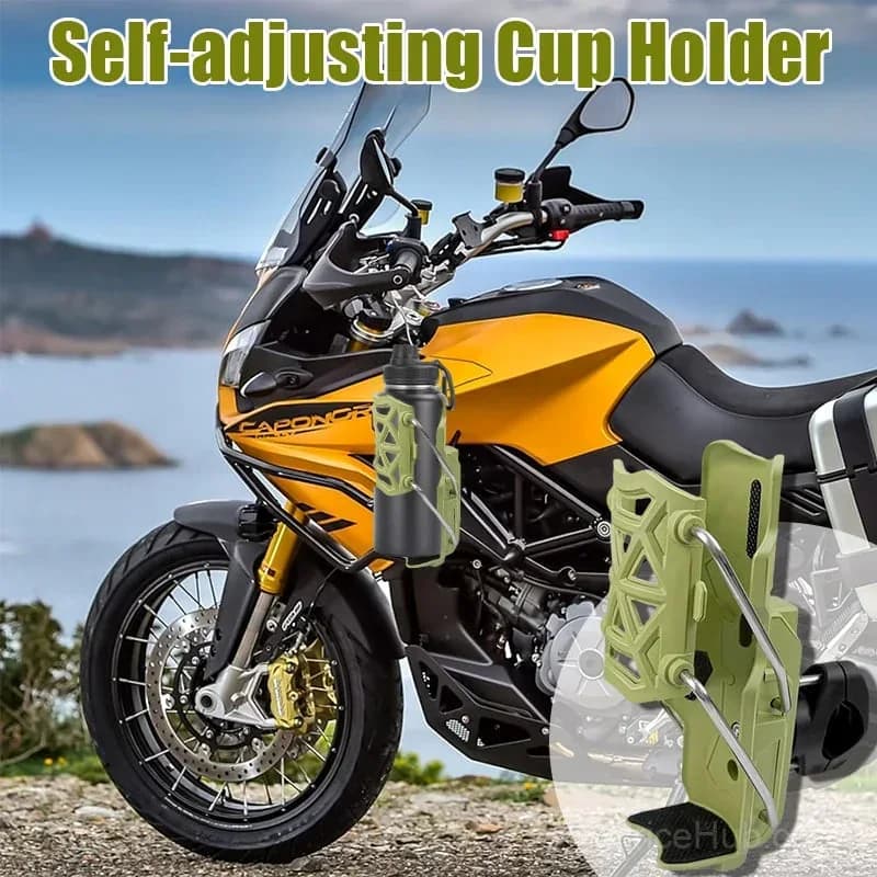 Self-Adjusting Cup Holder for Vehicle Accessories - View 2