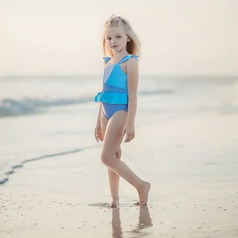 Kids Snow White Princess Inspired Swimsuit, 2-3 Years - View 15