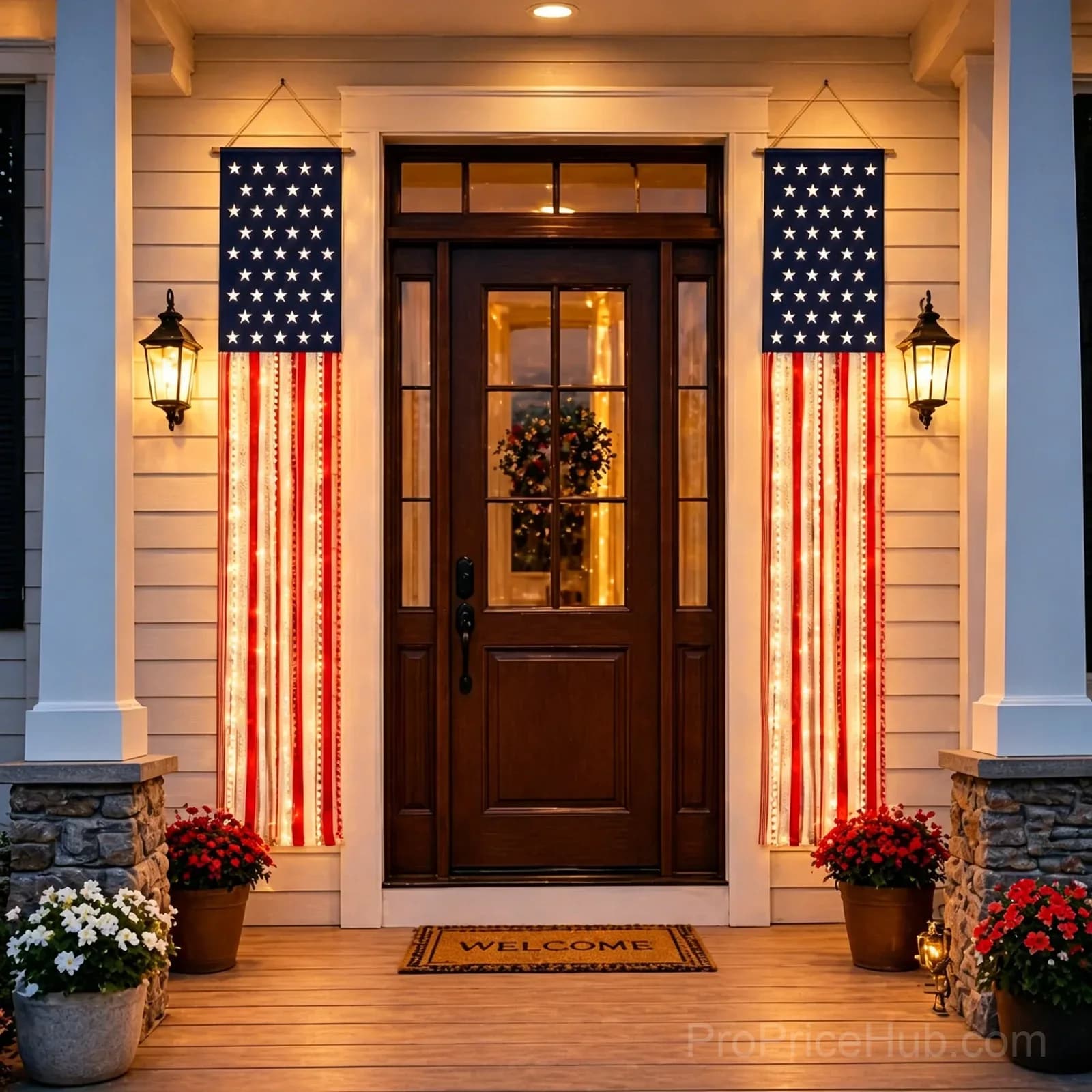 Patriotic Porch Banner Set for America’s 250th Celebration - View 9