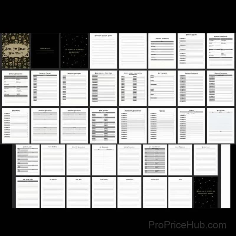 Sh*t...I'm Dead! End of Life Planner, Single Copy - View 7