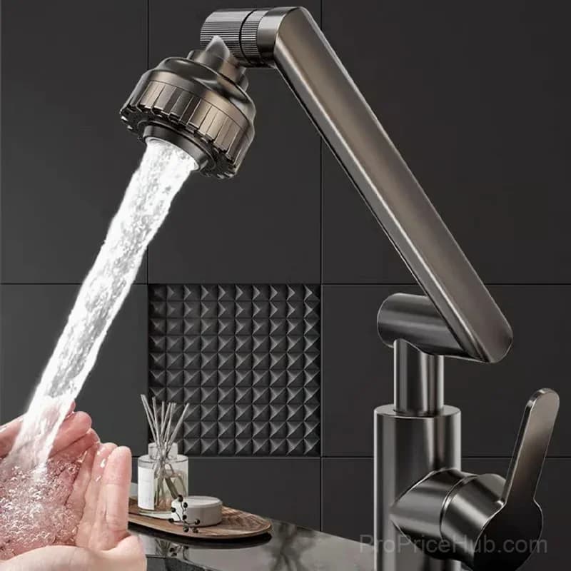 Grey 2-Mode Universal Hot and Cold Faucet Attachment - View 5