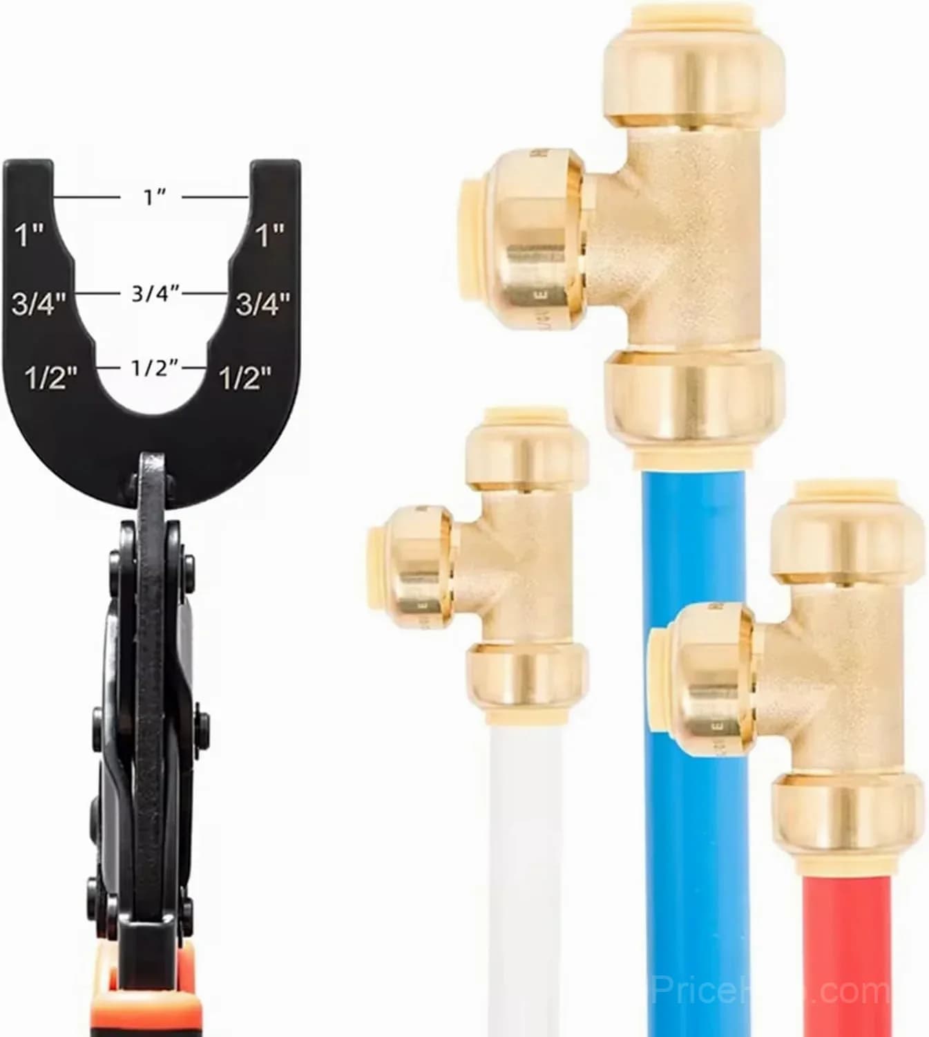 Disconnect Tong Tool for Push-to-Connect Fittings - 1/2, 3/4, 1 in - View 2
