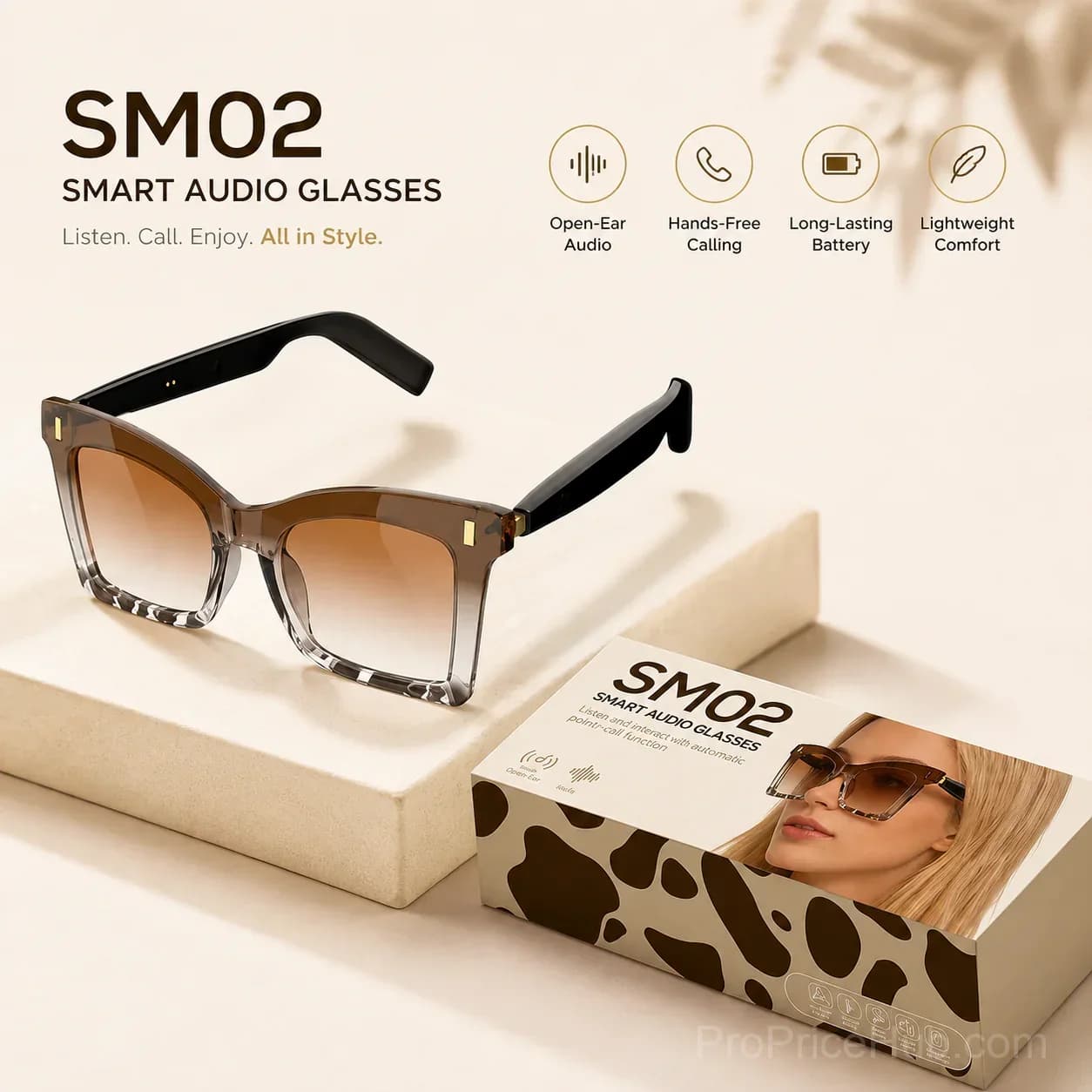 Oversized Luxury Shield Sunglasses - View 18