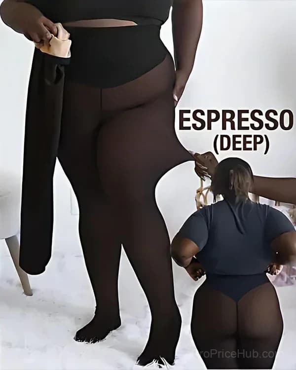 Viral One-Seam Shaping Fleece Leggings - View 9
