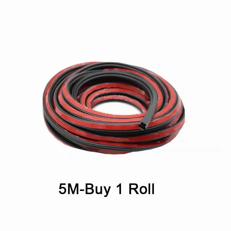 5M Car Rubber Seal Strip for Noise Reduction and Dust Proofing - View 12