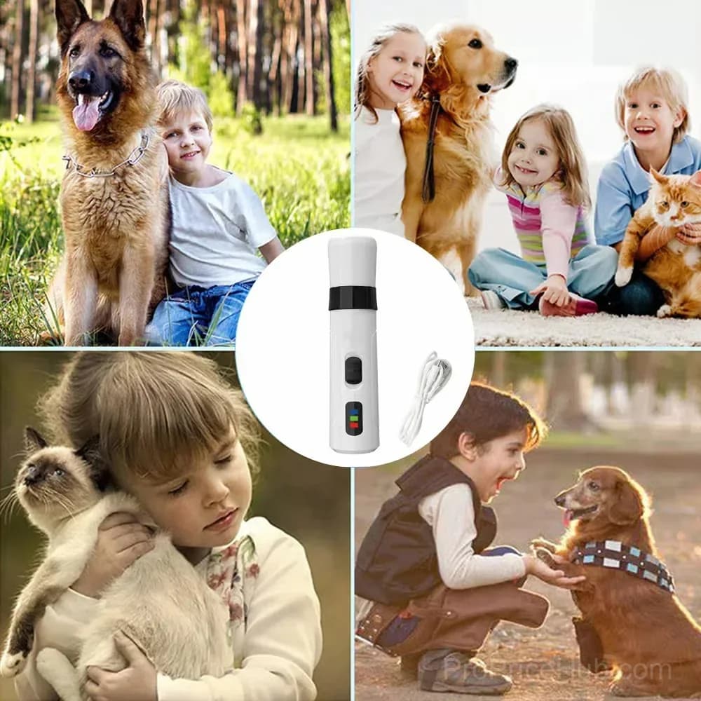 Rechargeable USB Electric Pet Nail Grinder for Grooming - View 3