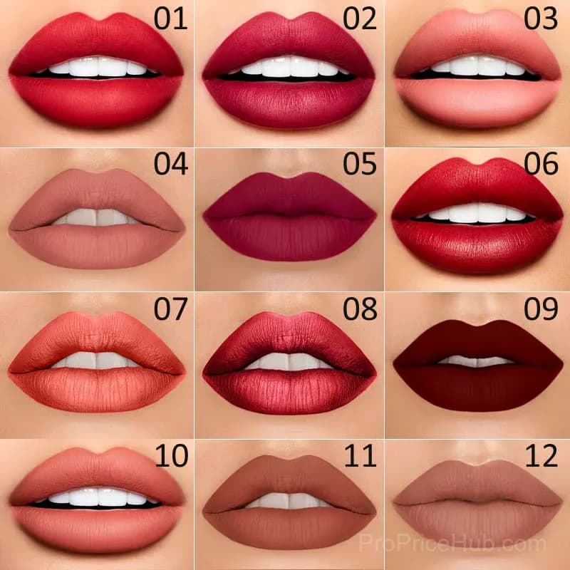 2-in-1 Waterproof Lipstick Lip Liner - #01 Sexy Red - View 5