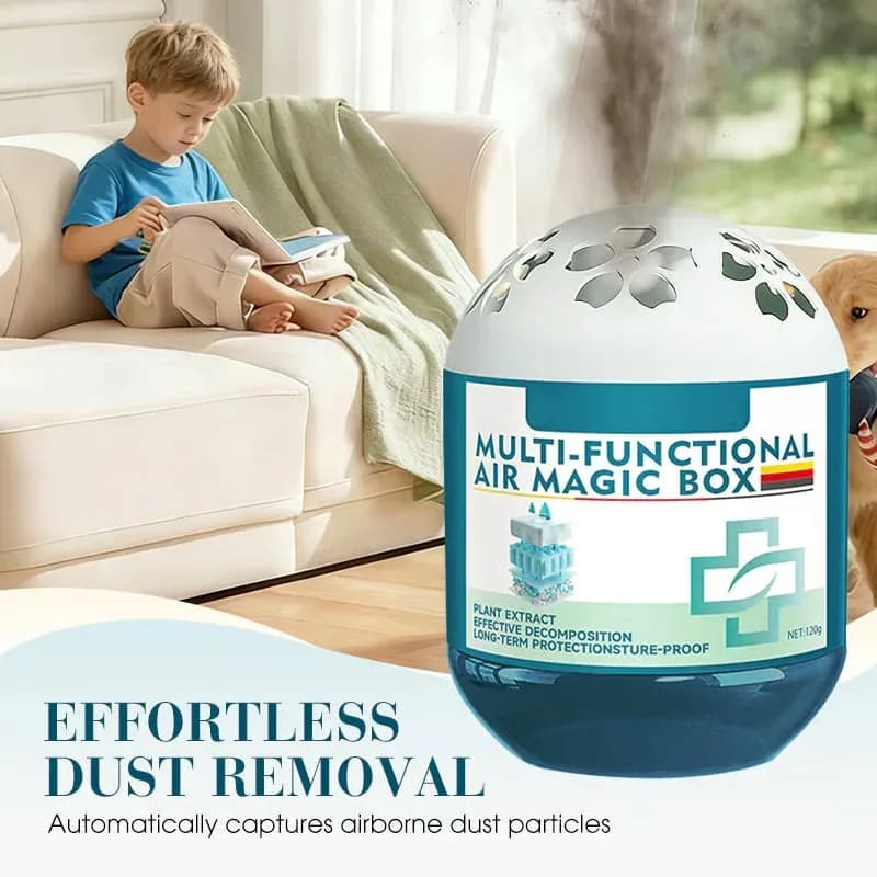 Indoor Air Purifier Dust Removal Magic Box, 1 Piece - View 4