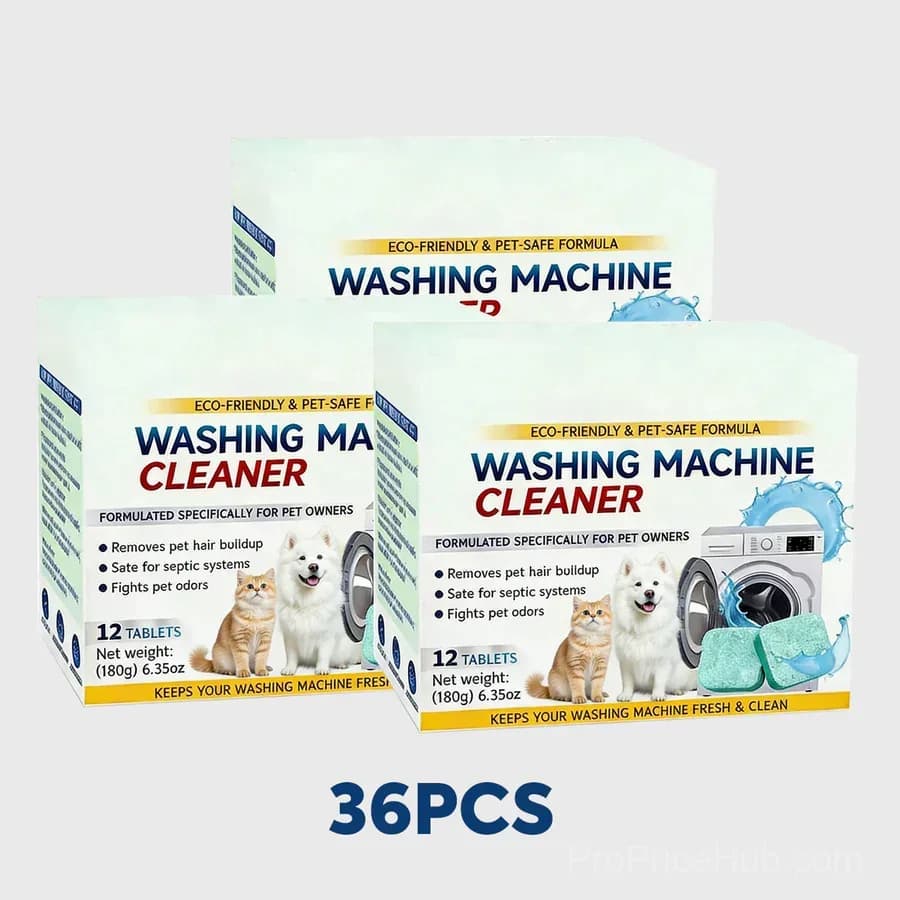Eco Washing Machine Cleaner – Pet Odor & Mold Remover - View 11