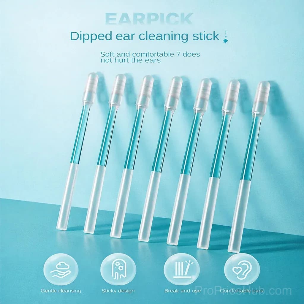 Sticky Ear Cleaning Sticks for Gentle Ear Care - View 2