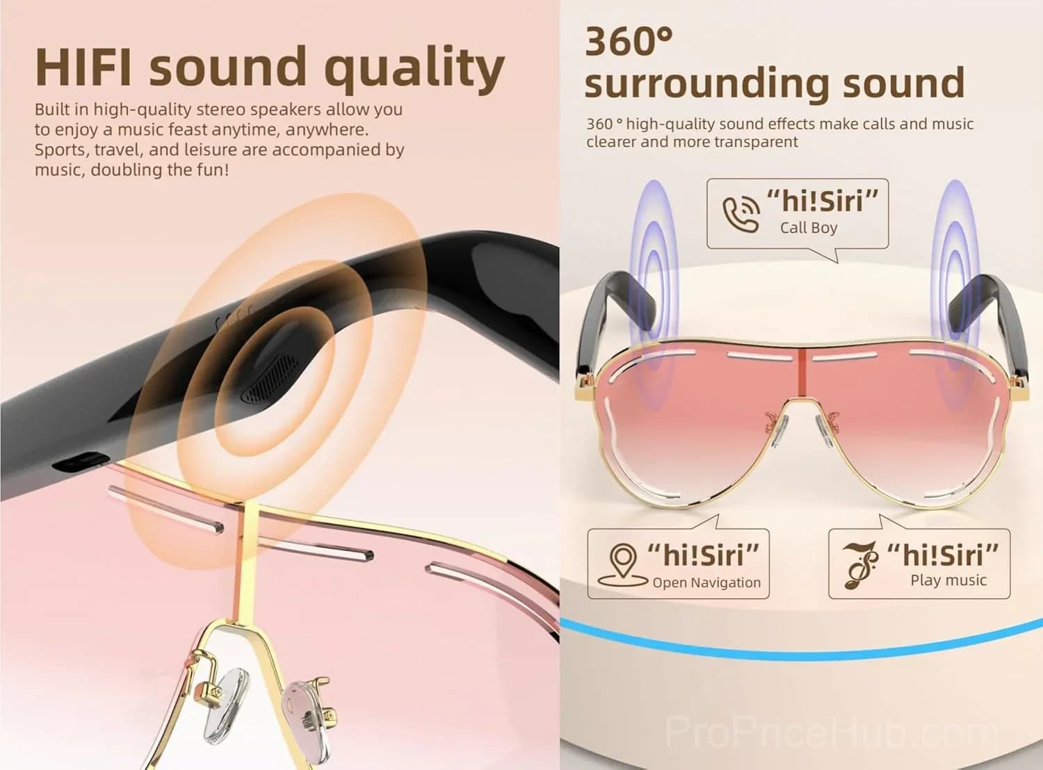 Oversized Luxury Shield Sunglasses - View 4