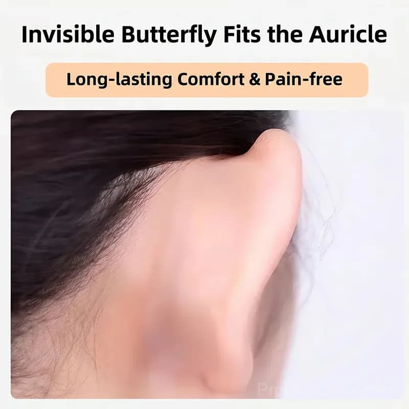 4D Shaped Non-Slip Elf Ear Support Stickers - View 7