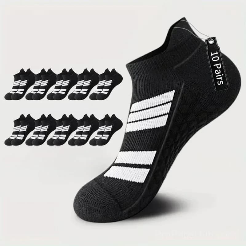 Unisex Low-Cut No-Show Sports Socks - View 7