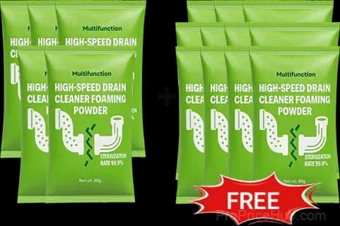 Pipe Dredging Agent Drain Cleaner, 2-Pack Trial Size - View 12