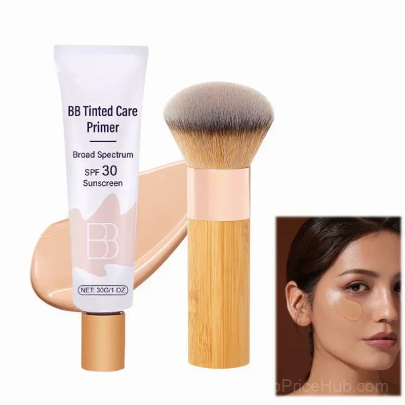 Moisturizing BB Cream Concealer SPF 30+ with Free Brush - View 3