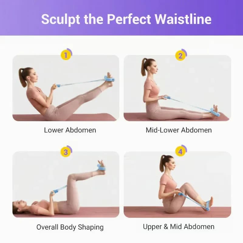 Purple Sit-Up Training Equipment for Core Workouts, 1 Pack - View 12