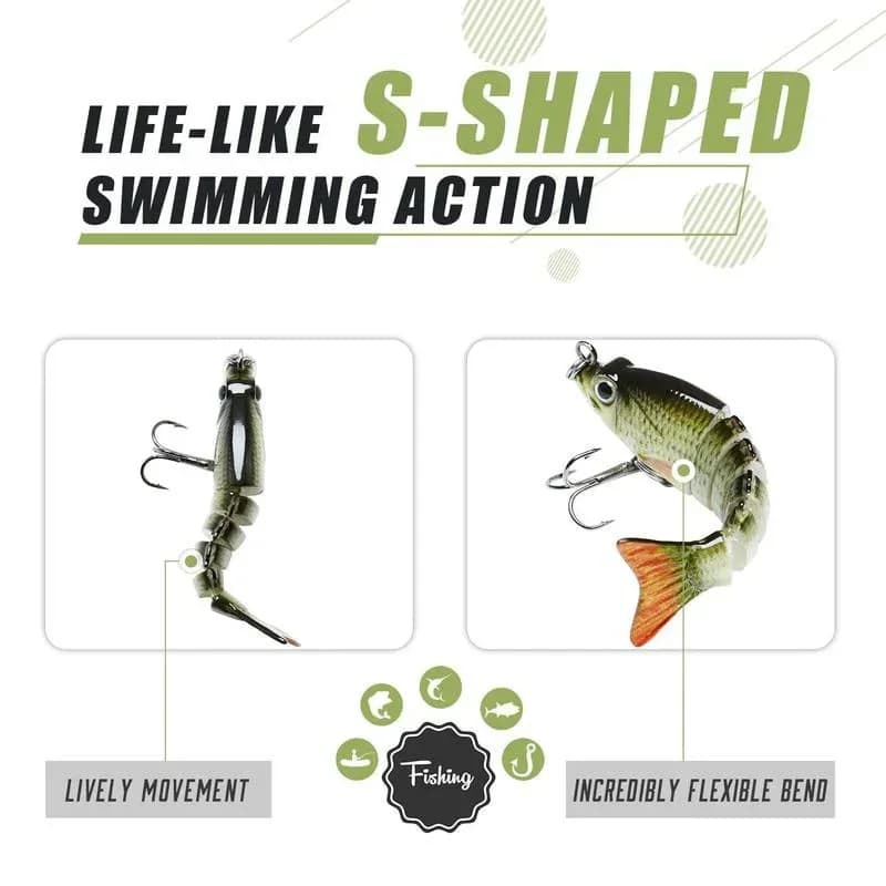Lifelike Fishing Lures for Freshwater and Saltwater - View 5