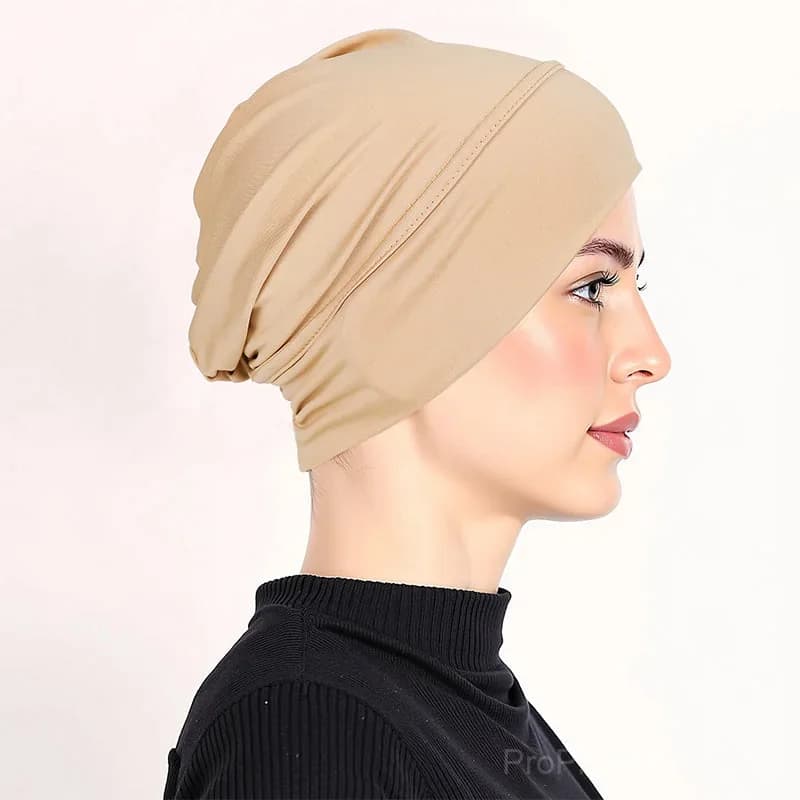 Soft Stretch Turban Cap for Women - View 16