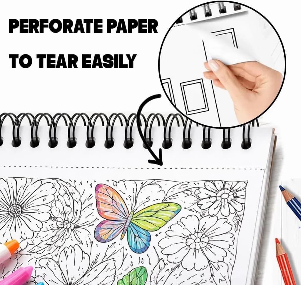 Adult Coloring Stress Relief Books (Hardcover) - View 16