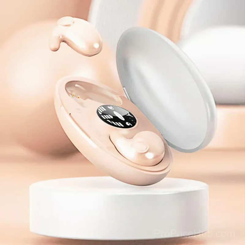 Invisible Sleep Wireless Earphone, IPX5 Waterproof, Black - View 7