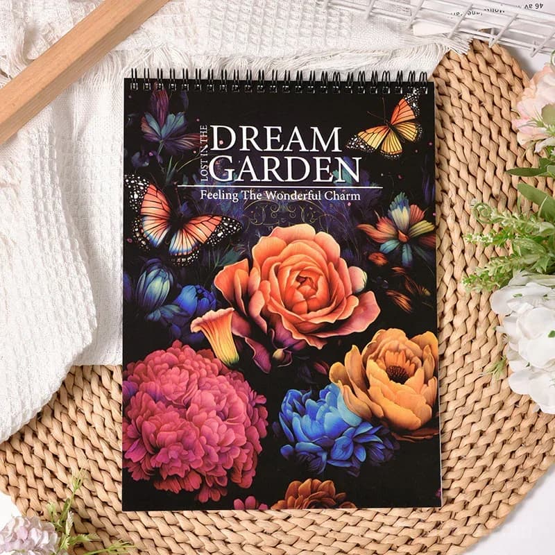 Adult Coloring Stress Relief Books (Hardcover) - View 8